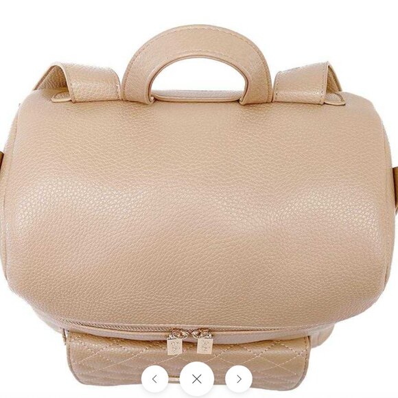 Luli Bebe- Monaco Diaper Bag-Latte Brown - Picture 5 of 14